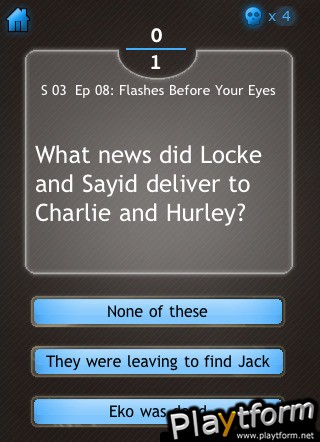 Lost Quiz Tv Trivia (iPhone/iPod)