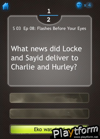 Lost Quiz Tv Trivia (iPhone/iPod)