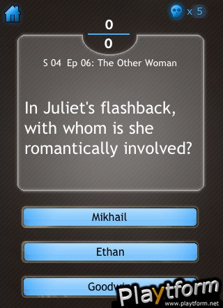 Lost Quiz Tv Trivia (iPhone/iPod)
