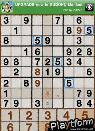 SUDOKU Brainiac (iPhone/iPod)