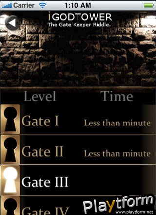 iGODTOWER (iPhone/iPod)