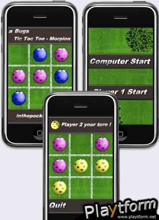 a Bugs Tic Tac Toe - Morpion (iPhone/iPod)