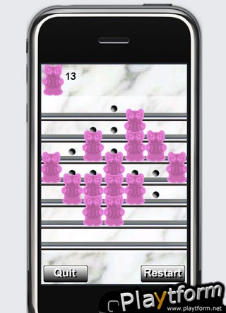 a Pink Jelly Bear Peg ! (iPhone/iPod)