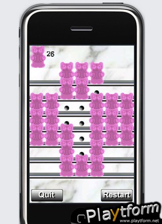 a Pink Jelly Bear Peg ! (iPhone/iPod)