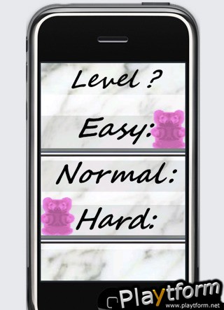 a Pink Jelly Bear Peg ! (iPhone/iPod)