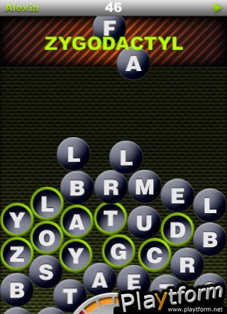 Alexic - Insanely Addictive Word Puzzle Game (iPhone/iPod)