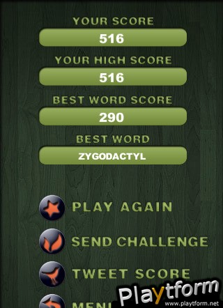 Alexic - Insanely Addictive Word Puzzle Game (iPhone/iPod)