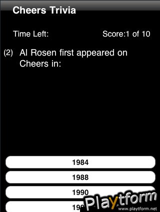 Cheers Trivia (iPhone/iPod)