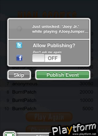 Joey Jumper (iPhone/iPod)