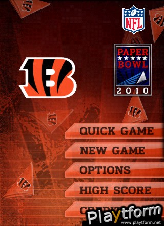 NFL Paperbowl Cincinnati (iPhone/iPod)