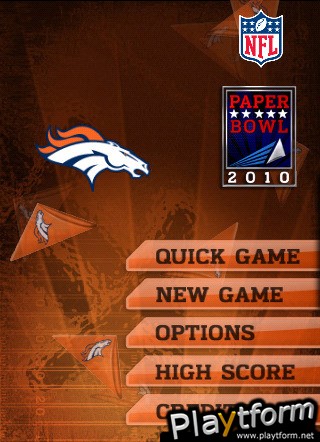 NFL Paperbowl Denver (iPhone/iPod)