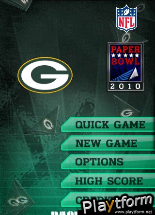 NFL Paperbowl Green Bay (iPhone/iPod)