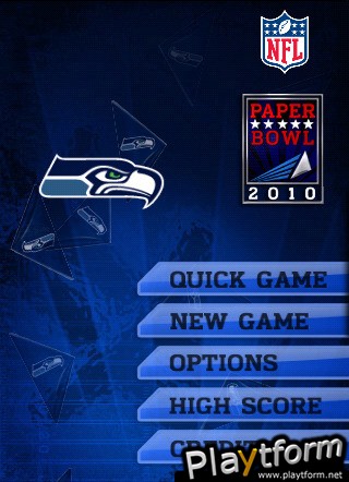 NFL Paperbowl Seattle (iPhone/iPod)