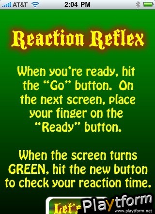 Reaction Reflex (iPhone/iPod)