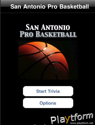 San Antonio Pro Basketball Trivia (iPhone/iPod)