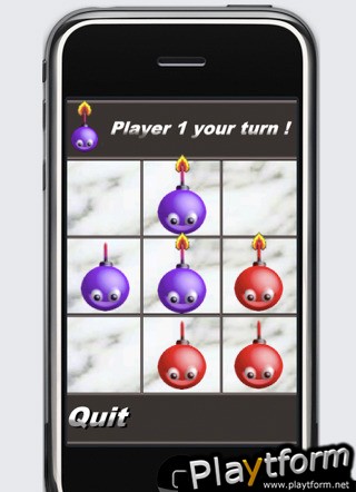 a Bomber Tic Tac Toe - Morpion (iPhone/iPod)