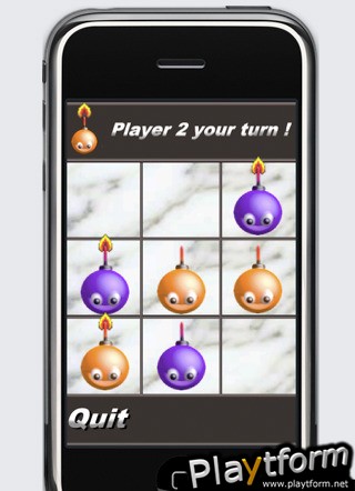 a Bomber Tic Tac Toe - Morpion (iPhone/iPod)