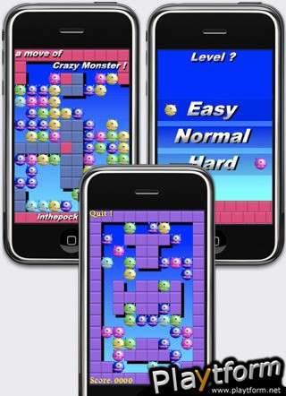 a Move of Crazy Monster ! (iPhone/iPod)