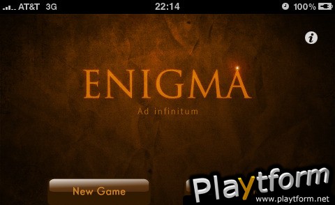 Enigma : Ad Infinitum (iPhone/iPod)