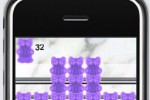 a Purple Jelly Bear Peg ! (iPhone/iPod)