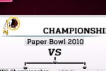NFL Paperbowl Washington (iPhone/iPod)