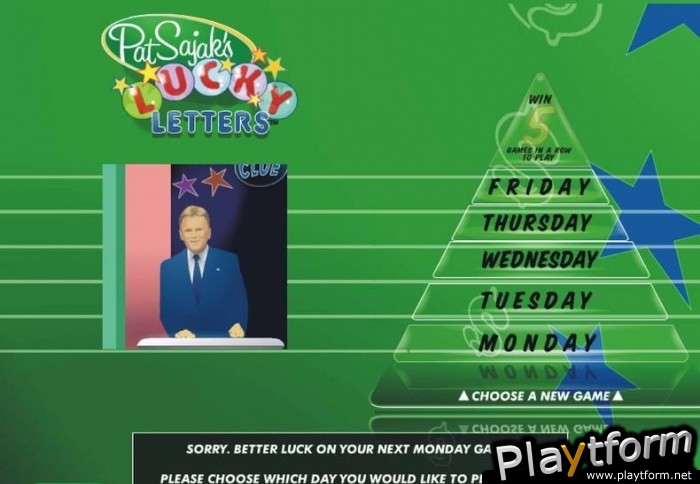 Pat Sajak's Lucky Letters (PC)