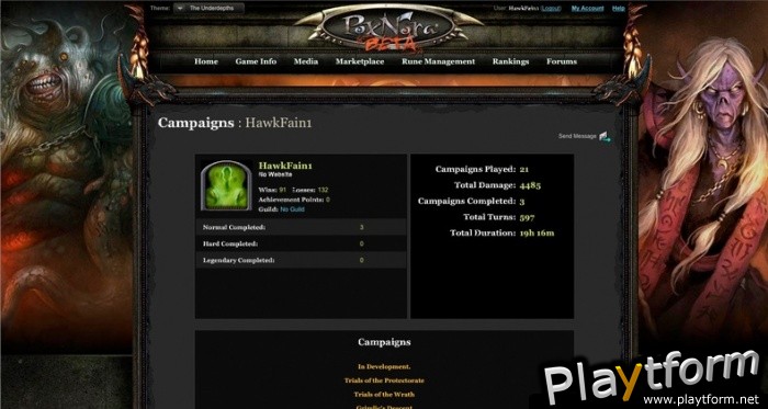 PoxNora (Online/Browser)