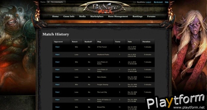 PoxNora (Online/Browser)