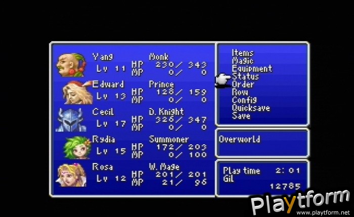 Final Fantasy IV Advance (Game Boy Advance)
