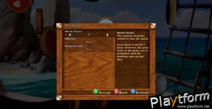 Hardwood Backgammon (Xbox 360)