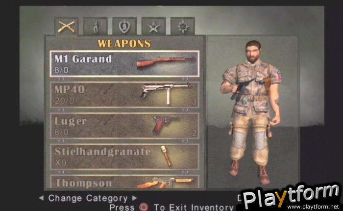 Combat Elite: WWII Paratroopers (PlayStation 2)