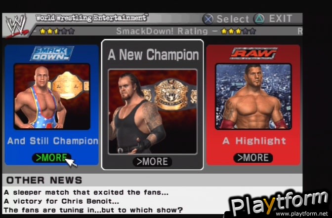 WWE SmackDown! vs. Raw 2006 (PlayStation 2)