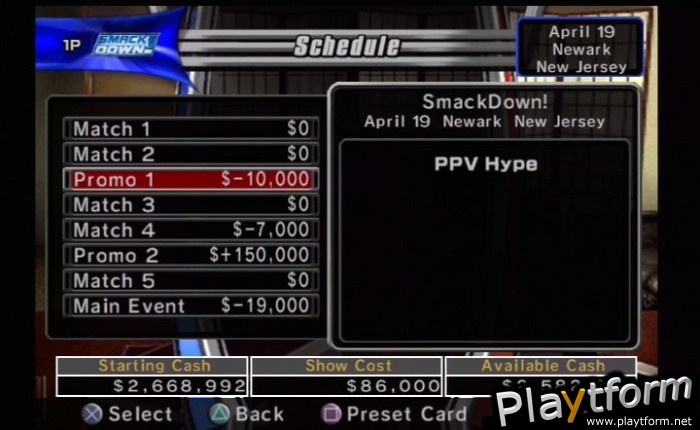 WWE SmackDown! vs. Raw 2006 (PlayStation 2)