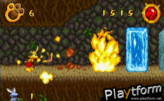 Ty the Tasmanian Tiger 3: Night of the Quinkan (Game Boy Advance)