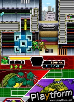 Teenage Mutant Ninja Turtles 3: Mutant Nightmare (DS)