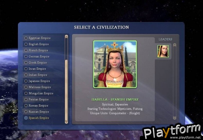 Civilization IV (PC)