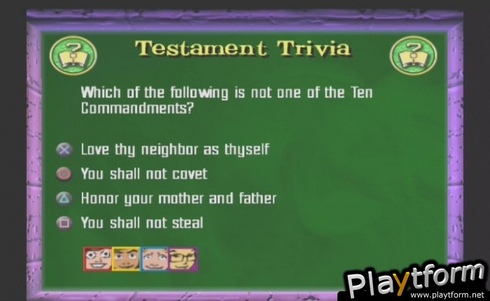 The Bible Game (PlayStation 2)