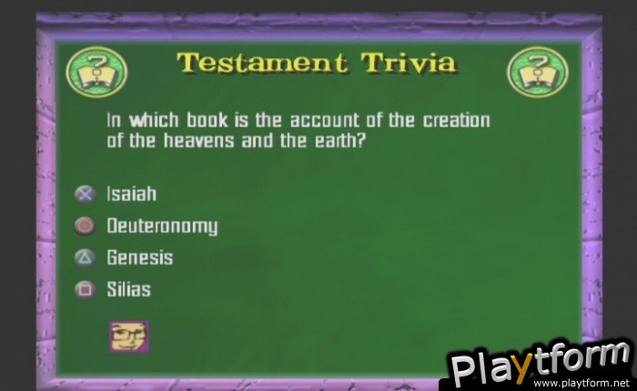 The Bible Game (PlayStation 2)