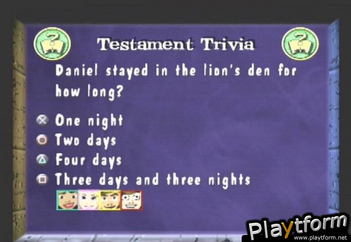 The Bible Game (PlayStation 2)
