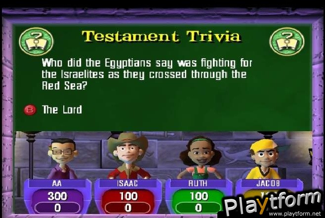 The Bible Game (Xbox)
