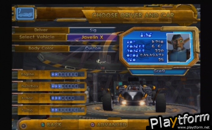 Jak X: Combat Racing (PlayStation 2)