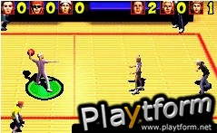 3 Games in One: Paintball Splat! / Dodgeball/ Big Alley Bowling (Game Boy Advance)