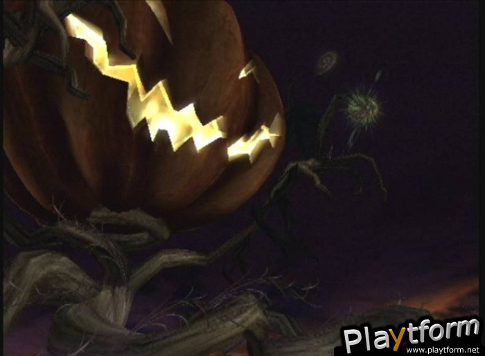 Tim Burton's The Nightmare Before Christmas: The Pumpkin King (Game Boy Advance)