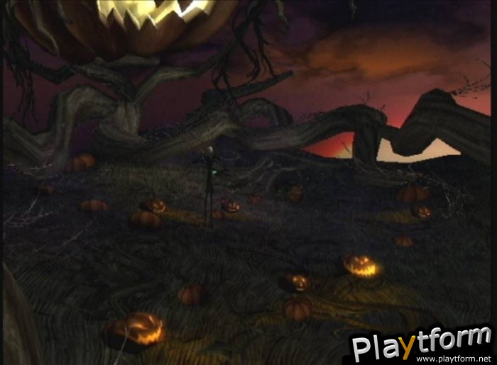 Tim Burton's The Nightmare Before Christmas: The Pumpkin King (Game Boy Advance)