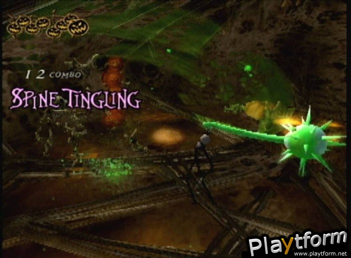 Tim Burton's The Nightmare Before Christmas: The Pumpkin King (Game Boy Advance)