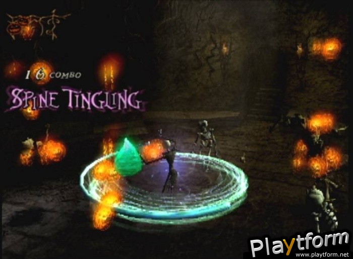 Tim Burton's The Nightmare Before Christmas: The Pumpkin King (Game Boy Advance)