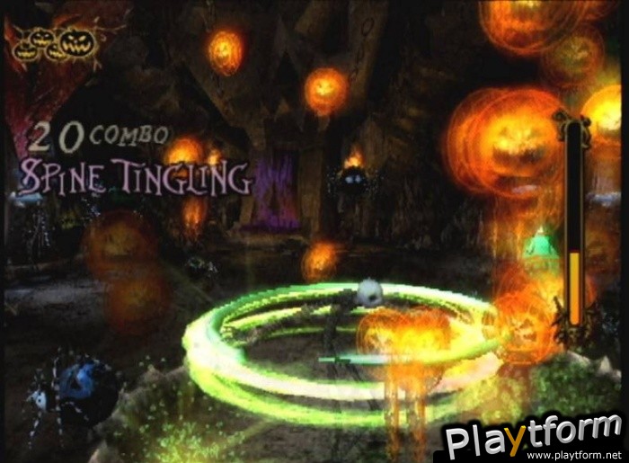 Tim Burton's The Nightmare Before Christmas: The Pumpkin King (Game Boy Advance)