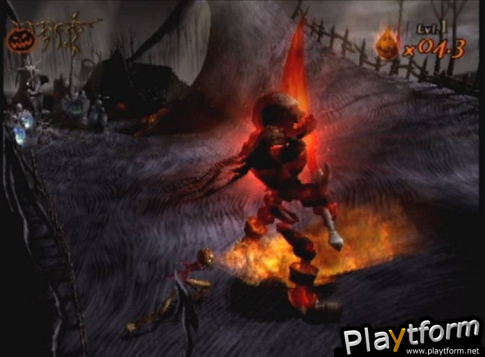 Tim Burton's The Nightmare Before Christmas: The Pumpkin King (Game Boy Advance)