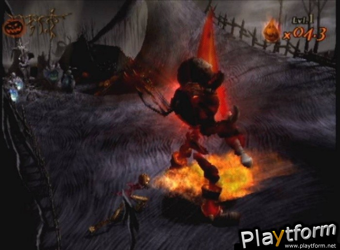 Tim Burton's The Nightmare Before Christmas: The Pumpkin King (Game Boy Advance)