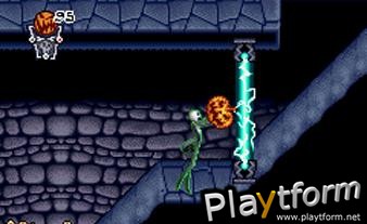 Tim Burton's The Nightmare Before Christmas: The Pumpkin King (Game Boy Advance)